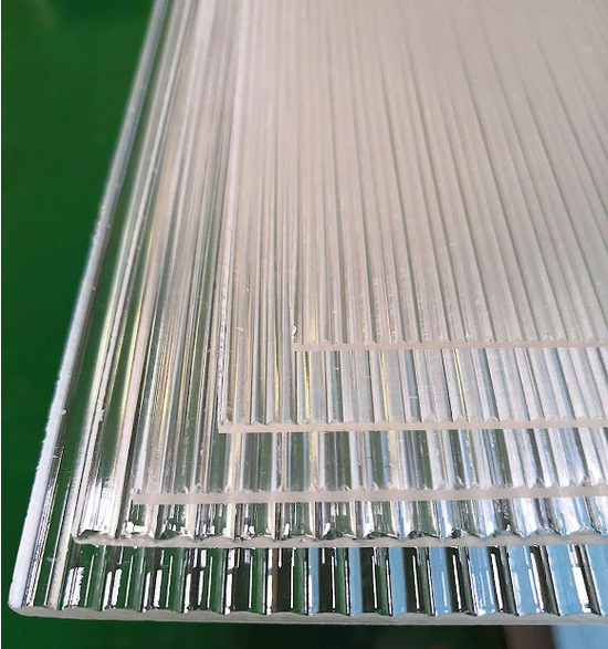 Streak Acrylic Striped Wave Board Sheet 1 Streak Acrylic Striped Wave Board Sheet 1