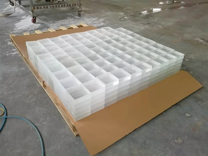 Clear Solid Acrylic Block factory